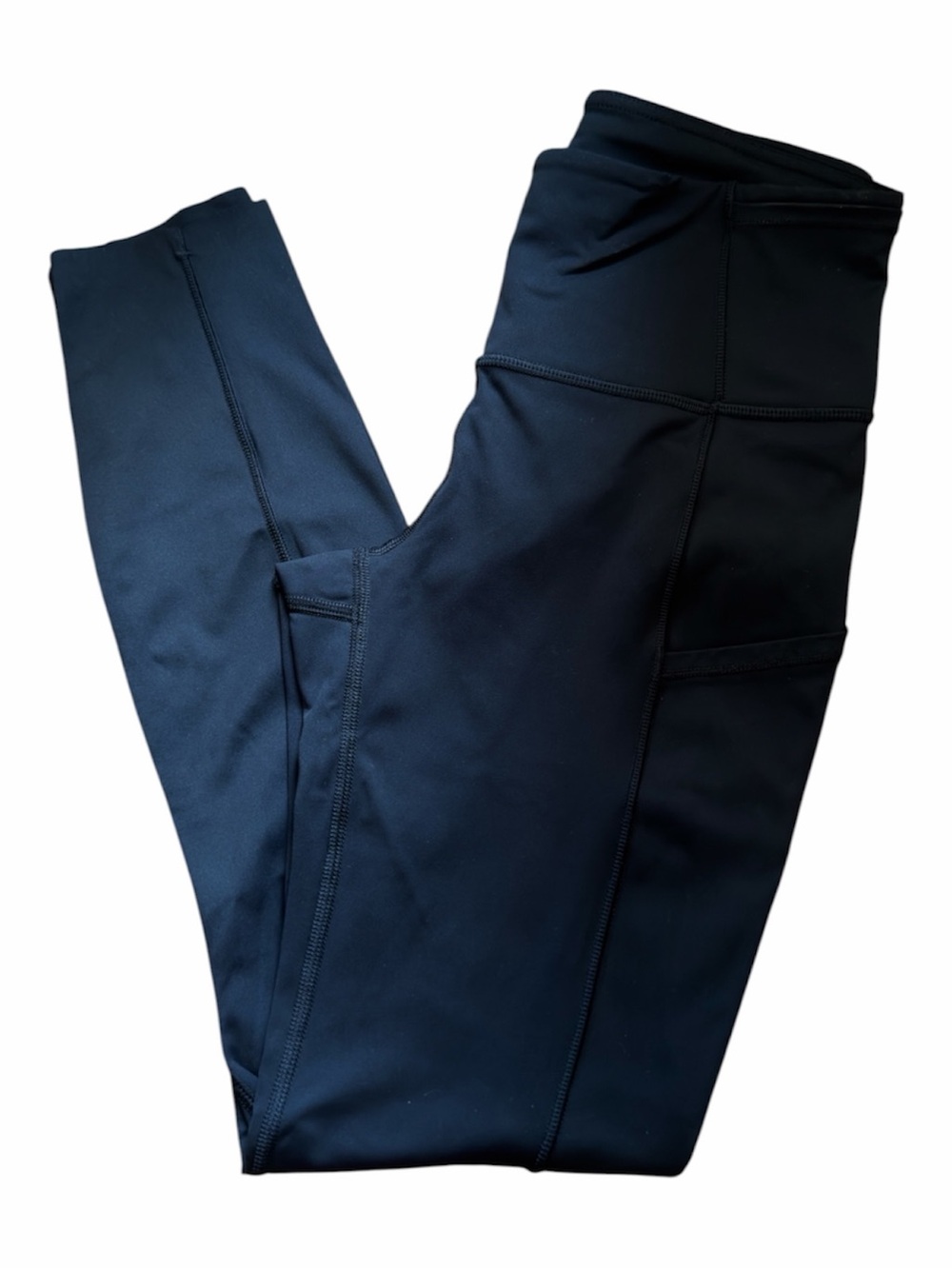 lululemon athletica Black Athletic Leggings with Side Pockets